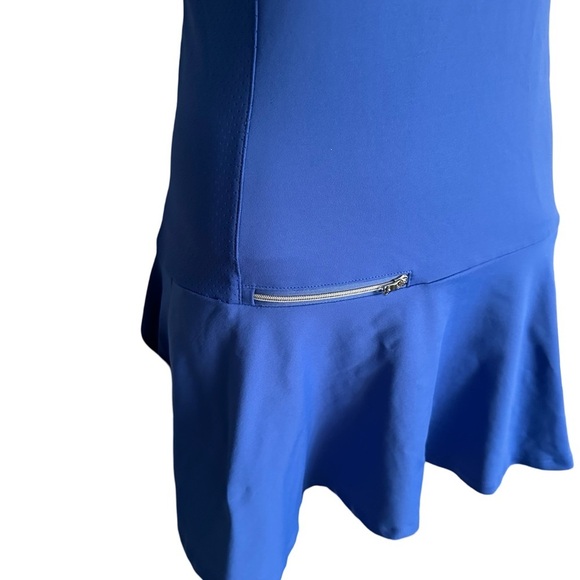 Ralph Lauren Blue Dress Built in Bra Size Small - Picture 7 of 7